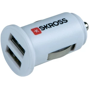Dvostruki USB-punjač za povezivanje na cigaretni upaljač Skross, 1 A 2.900610 MC slika
