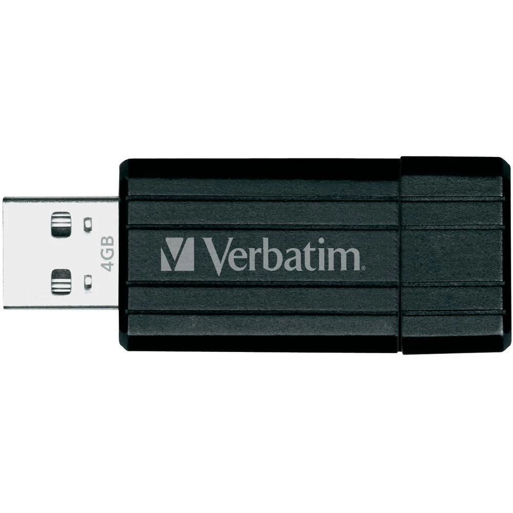 VERBATIM USB STICK 4GB PIN STRIPE 49061 slika