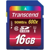SDHC-kartica Transcend, 16 GB, klasa 10, UHS-1 TS16GSDHC10U1