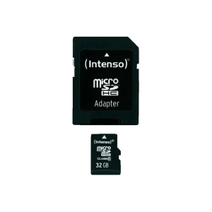 Kartica microSDHC Intenso, 32GB, klasa 10, sa SD-adapterom 3413480 slika