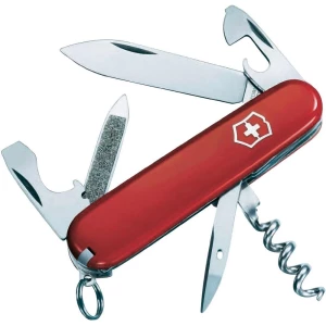 Victorinox švicarski nož Sportsman broj funkcija 17 crveni 0.3803 slika