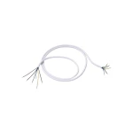 Priključni kabel za štednjak [kabel, otvoreni kraj - kabel, otvoreni kraj] bijeli 2 m Bachmann Electric 119271
