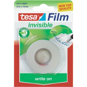 Ljepilna traka Tesa Tesafilm, 57477, (D x Š) 10 m x 19 mm, mat prozirna, sadržaj slika