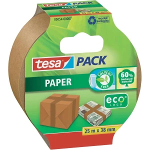 Ljepilna traka za pakiranje Tesa Tesapack Paper ecoLogo, 05054, (D x Š) 25m x 38 slika
