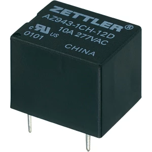 Zettler Electronics AZ943-1CH-48DE-Minijaturni relej za tiskanu pl. 15A, 48V/DC, slika