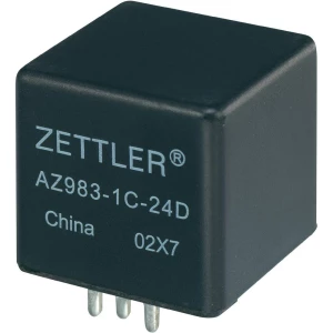 Relej za automobile Zettler Electronics AZ983-1C-12D, ISO, 12V/DC, 60 A, maks. 7 slika