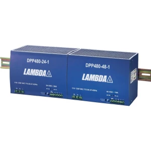 Lambda DPP480-24 Mrežni adapter napajanja za montažu na profilnu šinu 24V slika