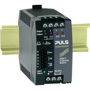 4-kanalni sigurnosni modul PulsDimension PISA11.CLASS2, 24 V/DC, 4 x 3,7 A slika