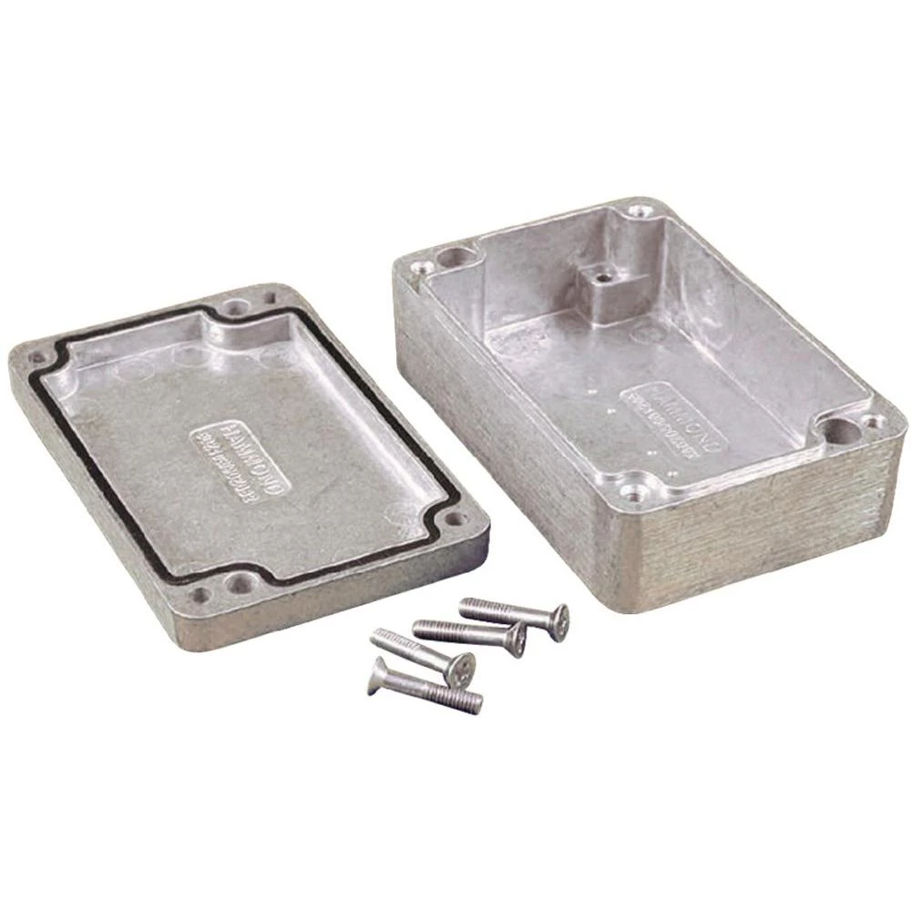 Hammond Electronics 1550Z104-Univerzalno kućište, aluminij, natur, 64x58x35mm slika