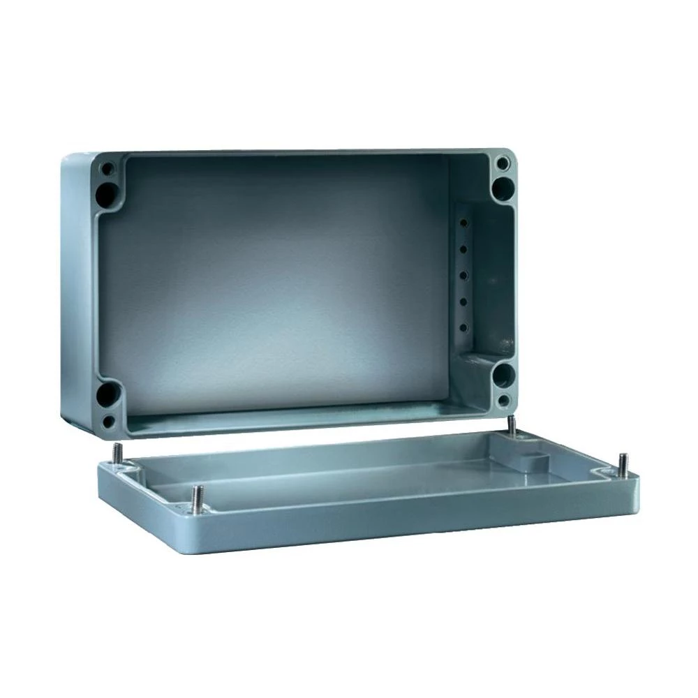 Rittal 9106.210-Univerzalno kućište, aluminij, tlačna litina, sivo (RAL 7001), 1 slika