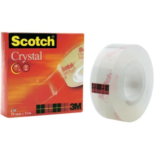 Ljepilna traka 3M Scotch CrystalClear 600, (D x Š) 10 m x 19mm, prozirna, FT-510 slika