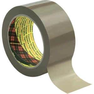 Ljepilna traka za pakiranje 3M Scotch 6890, PVC, (D x Š) 66 m x 50 mm, smeđe boj slika