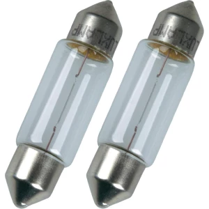 Standardna cjevasta žarulja Unitec, C10W, 12 V, 1 par, S8.5,prozirna 77841 slika