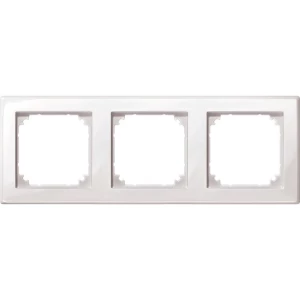 Okvir M SMART, 3 mjesta, svjetleća polarno bijela 478319 Merten slika