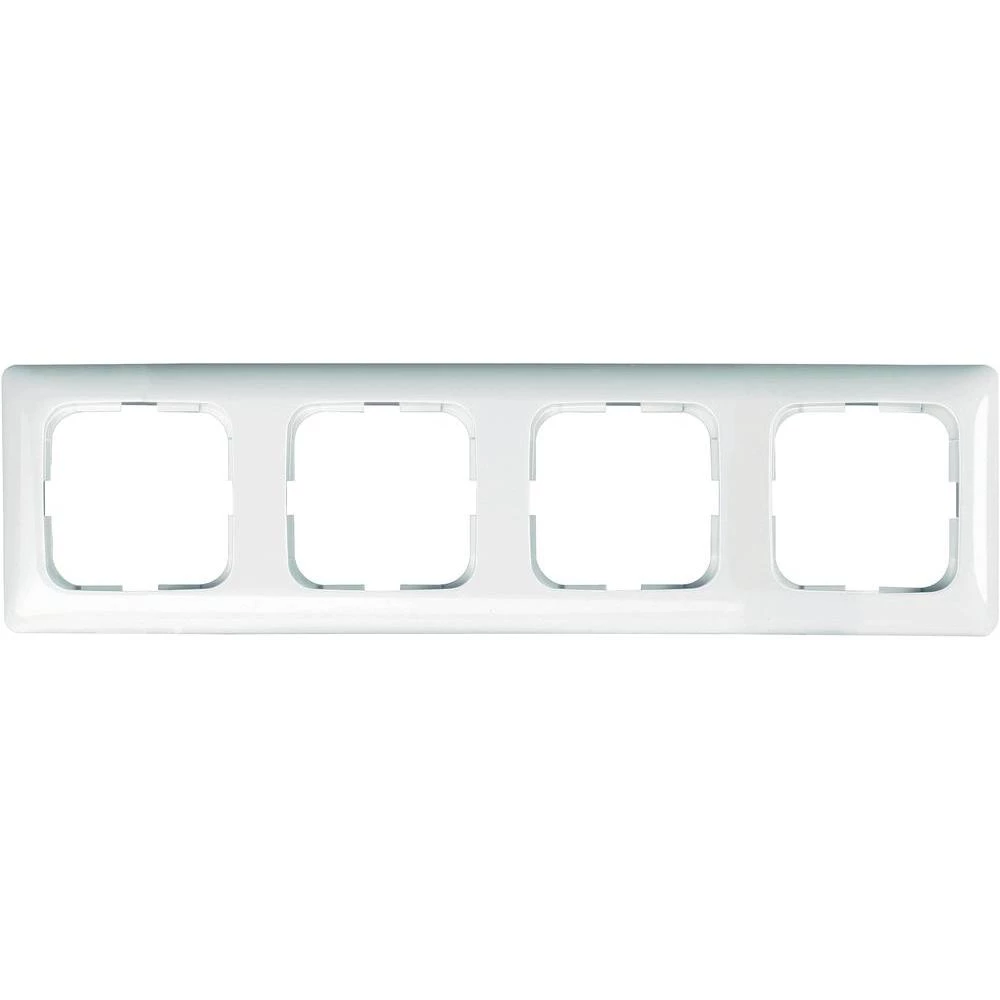 Pokrivni okvir REFLEX SI-LINEAR, 4 mjesta, alpsko bijela 2514-214K Busch-Jaeger