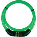 Kabelski lokot za bicikl Security Plus, s simbolima, zelene boje, oprema za bici slika