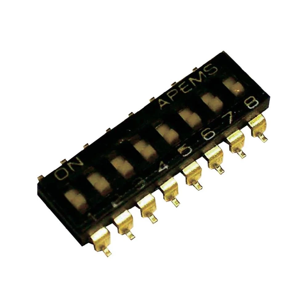 APEM DIP IKL0403000-Mrežni prekidač, 2.54mm, SMD pol: 4 slika