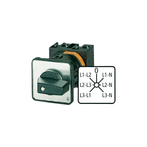 Eaton T0-3-8007/E-Odmični prekidač, 20A, siv, crn, 6.5kW, 1 komad 95813 slika