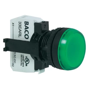BACO L20SE10L-Signalno svjetlo sa LED-elementom, 24V, crveno, 1 komad BAL20SE10L slika