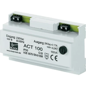 Sigurnosni transformator ACT 230 V 24 V 4.16 A Block ACT 100 slika