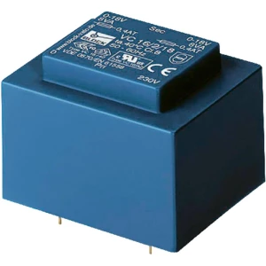EI 54/18,8 Transformator za tiskanu pločicu VC 16 VA 230 V 9 V1.77 A Block VC 16 slika