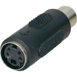 BKL Electronic 0204500-Činč adapter, činč ženski/mini DIN ženski, 1 komad