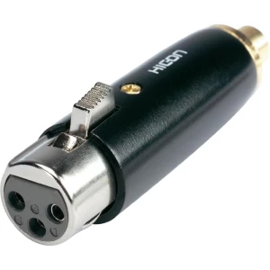 Hicon HI-X3CI-FF-Adapter XLR, 3-pinski, XLR utičnica na činč utičnicu, 3-polni, slika