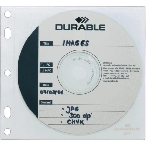 Omoti za CD/DVD za spiralne mape, 10 komada 5239-19 Durable slika