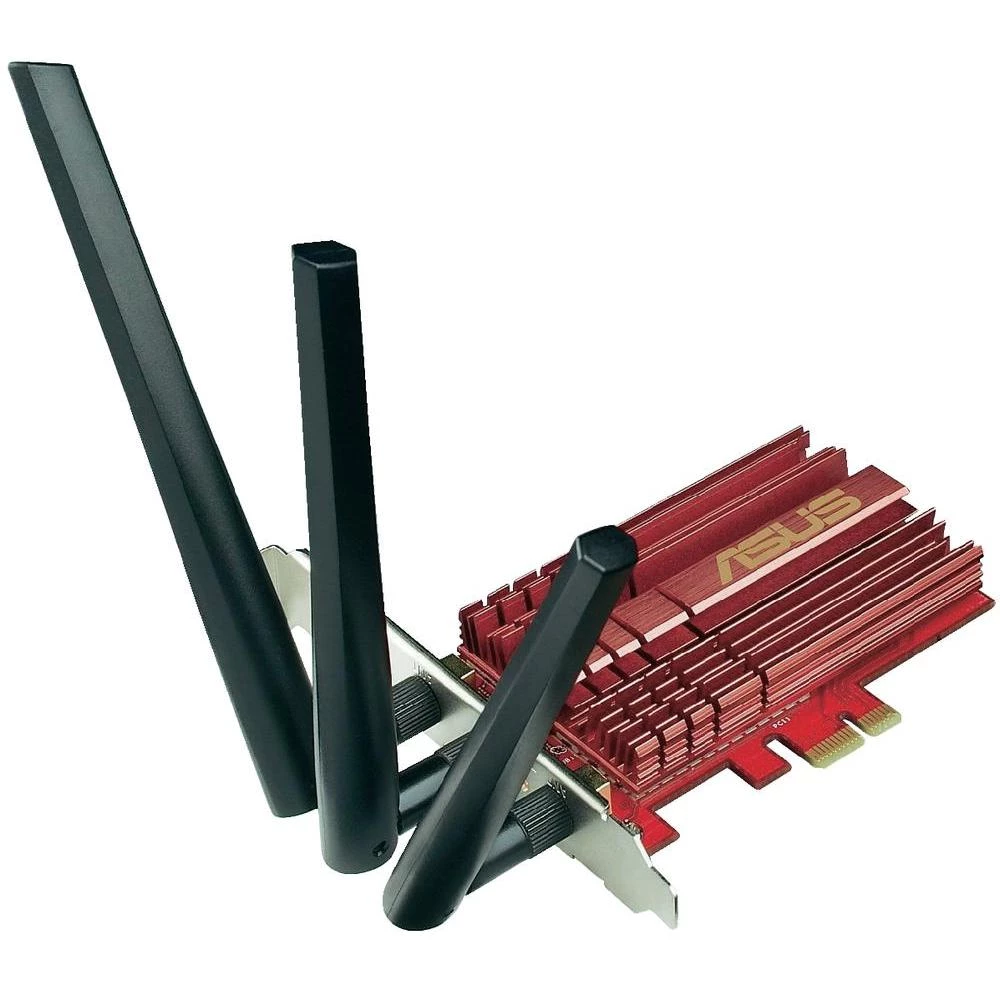 WLAN Plug-in kartica PCIe 1300 MBit/s Asus PCE-AC68 92IG000R0-BM0G00