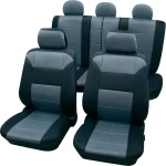 Navlaka za sjedala Petex Dakar, siva/crna, 17-dijelni komplet 22574918