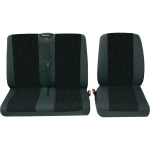 Navlaka za sjedala Petex Profi 1, crvena/antracit, jednostruko/dvostruko sjedalo