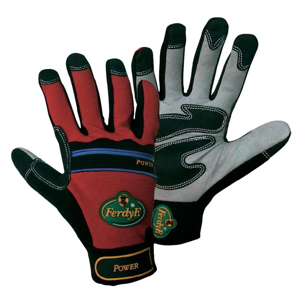 Rukavice FerdyF. Mechanics Power ClarinoR 1910, umjetna koža, veličina M (8) slika