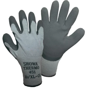 trikane termo rukavice Showa451, akril, pamuk, poliester s prevlakom od lateksa slika