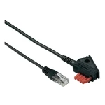 DSL priključni kabel [1x TAE-F utikač - 1x RJ45 utikač 8p2c] 10 m crni Hama 4064