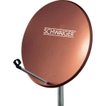 SAT Antena 60 cm Schwaiger SPI550.2 material izgradnje: čelik ciglasto crvena