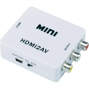 HDMI/Činč pretvornik SpeaKa Professional [1x HDMI-utikač <=> 3x Činč-utičnica] b slika