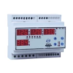 ENTES EPM-04-DIN programirivi 3-fazni ugradbeni (na DIN šinu) AC multimetar EPM-06-DIN napon, struja, frekvencija, sati rada