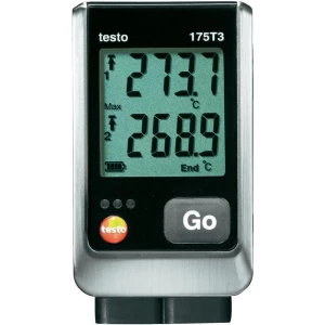 testo 175 T3 zapisivač podataka temperature, 1 Mio mjernih vrijednosti, -50 do +400 °C (tip T) -50 do +1000 °C (tip K), 0 slika