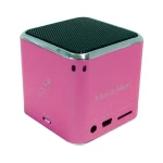 Mini zvučna stanica Technaxx MusicMan®-Prijenosni Mini-zvučnik, microSD-utor za karticu, AUX-In, roza, 3531