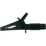 Sigurnosna odvojna stezaljka priključnica 4 mm CAT II 1000 V, CAT III 600 V crna