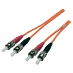 EFB Elektronik Kabel svjetlovoda;Duplex Muški konektor ST / Muški konektor ST 50/125µ Multimode OM2 1 m