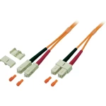 EFB Elektronik Kabel svjetlovoda;Duplex Muški konektor SC / Muški konektor SC 50/125µ Multimode OM2 1 m