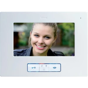 Video portafon s kablom, unutarnja jedinica m-e modern-electronics Vistus VD 607 bijeli slika