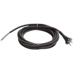 Priključni kabel [ konturni utikač - kabel, otvoreni kraj] crni 3 m AS Schwabe 7