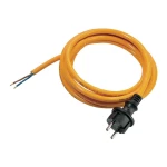 Priključni kabel [ šuko utikač - kabel, otvoreni kraj] narančasta 3 m AS Schwabe