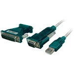 USB 2.0 priključni kabel [1x USB 2.0 utikač A - 1x D-SUB utikač 9pol., D-SUB uti