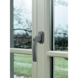 ABUS kvaka za prozor s ključanicom srebrna ABFS59486 slika
