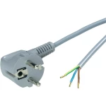 Priključni kabel [ šuko utikač - kabel, otvoreni kraj] sivi 1.5 m LappKabel 7026