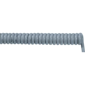 LappKabel ÖLFLEX SPIRAL PUR-Spiralni kabel, num. kodiran, 7x0.75mm2, siv, duž. s slika