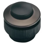 Tipka za zvono jednostruka Grothe 62013 antracitna, crna 24 V/1,5 A